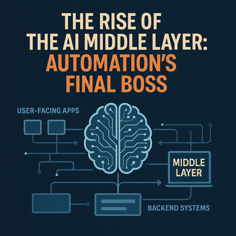 AI Middle layer is where the rubber meets the road