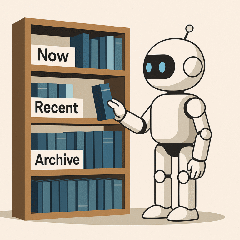 An idea of how to improve usefulness of AI systems by utilizing a multi layered memory model